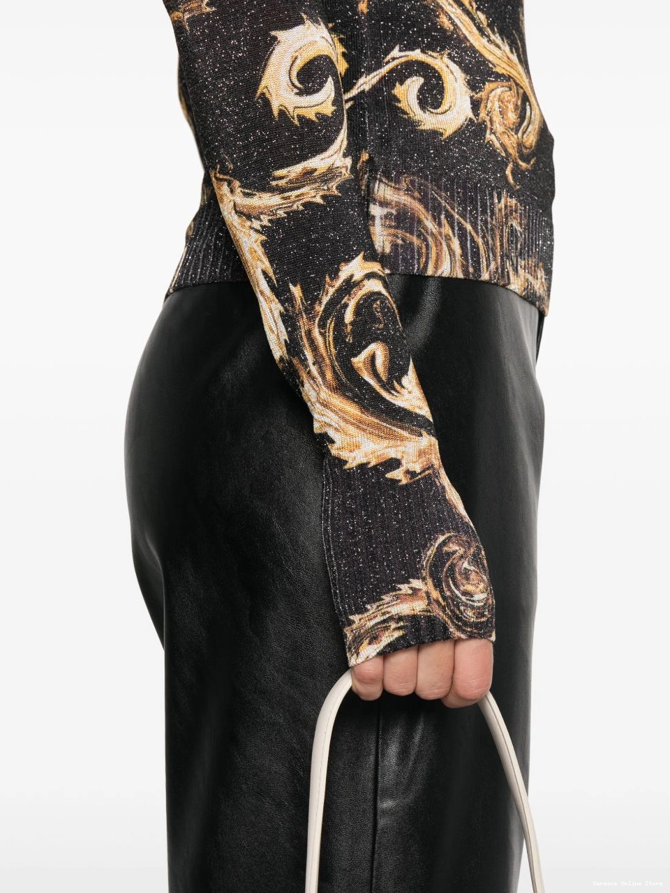 Cheap Jeans Couture-print sweater Chromo Women Couture Versace 0709